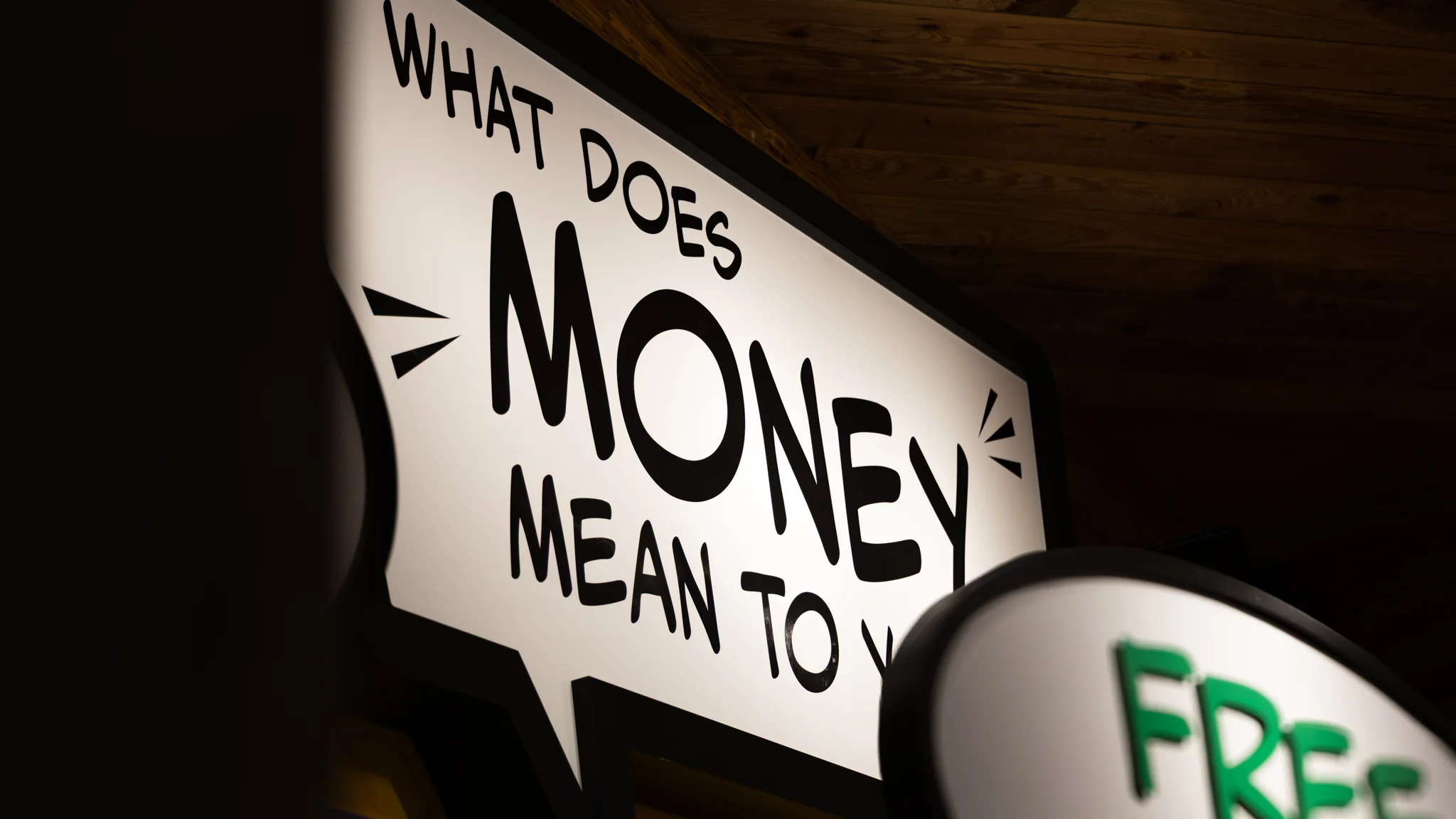 What Is Money? exhibit at MoMoney